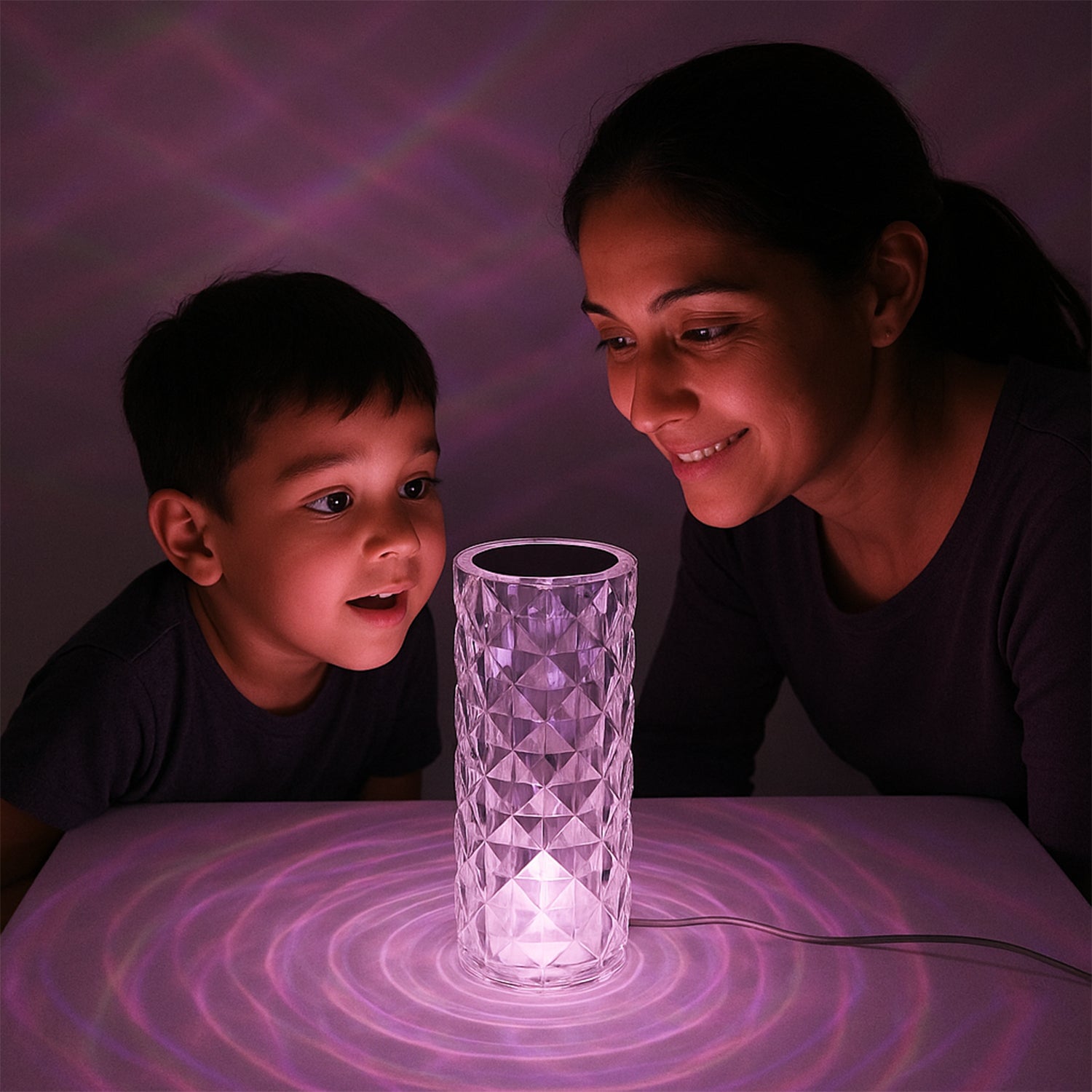 LumiCryst™ Touch Glow Lamp