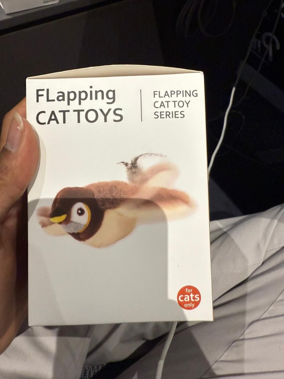 MeowFlap™ Rechargeable Bird Toy