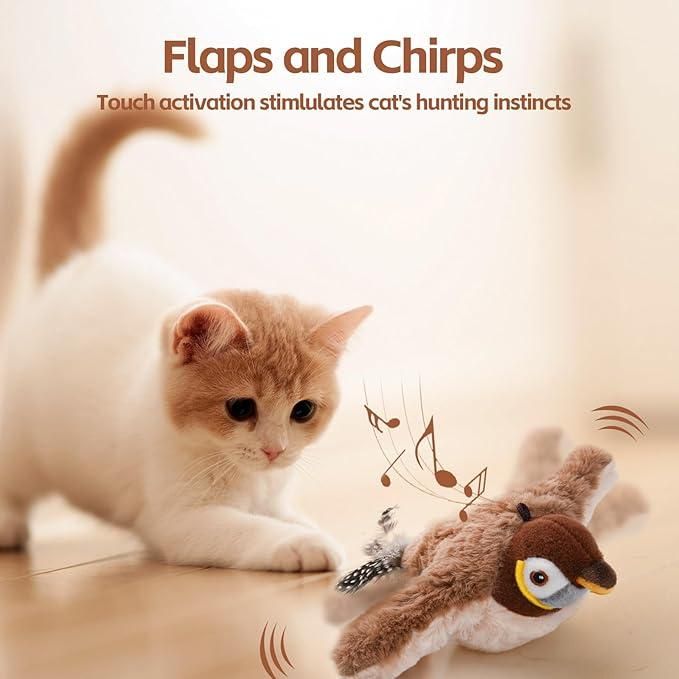 MeowFlap™ Rechargeable Bird Toy