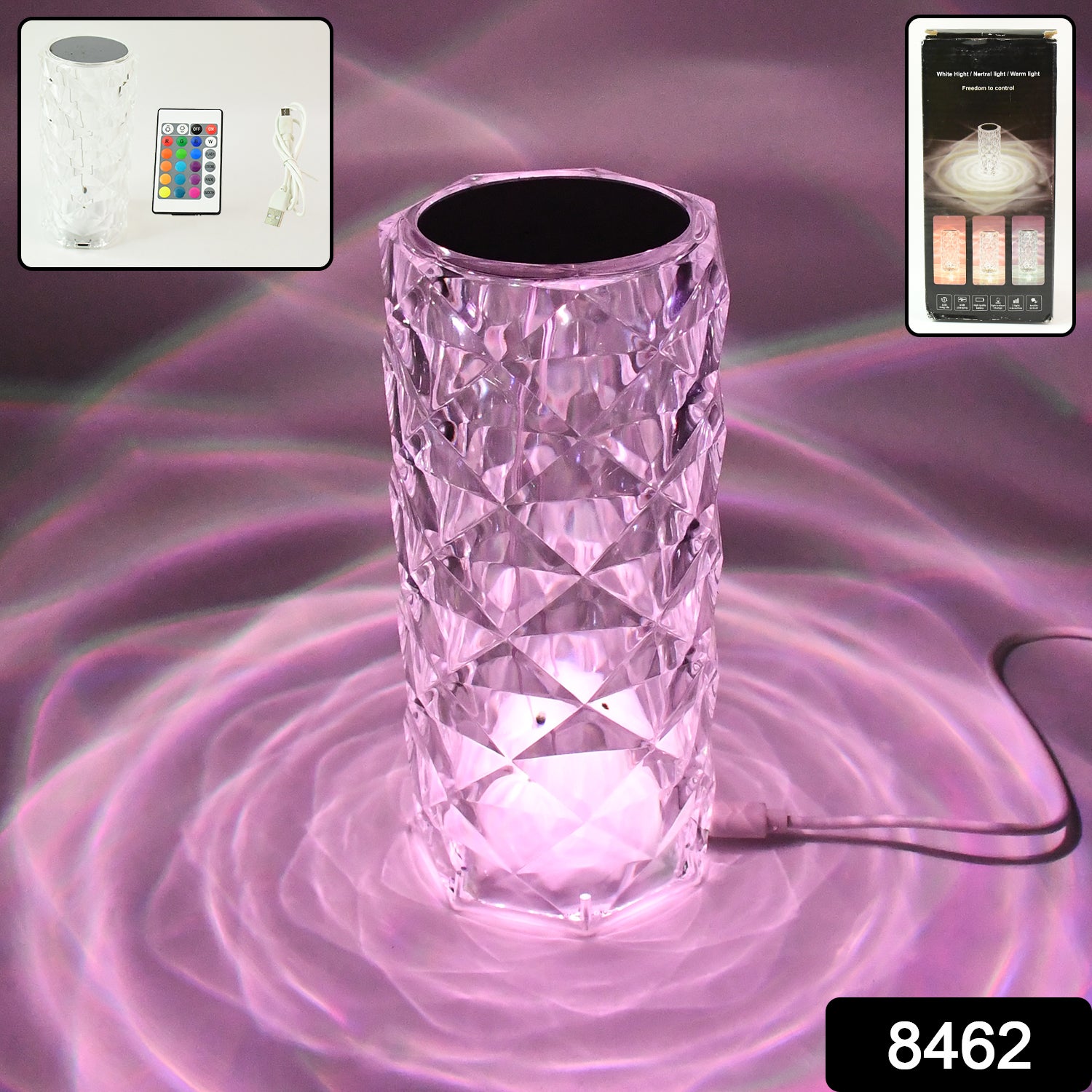 LumiCryst™ Touch Glow Lamp